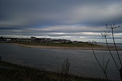 Laytown viewed from across the River Nanny