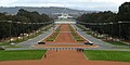 Anzac Parade looking down from the War Memorial