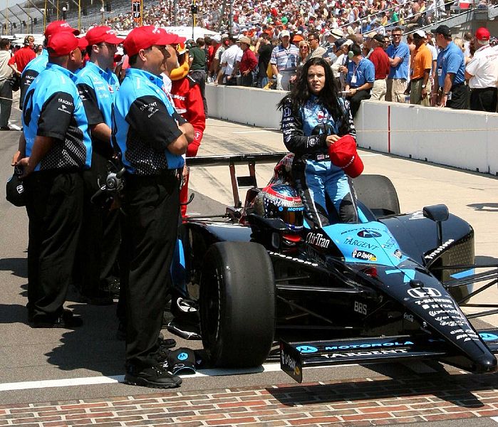 File:Danica after qualifying.JPG