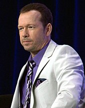 A shot of Donnie Wahlberg, looking away from the camera.