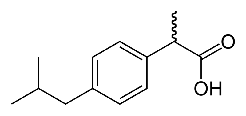 File:Ibuprofen-2D-skeletal.png