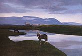 Þingvellir by Þórarinn B. Þorláksson, Iceland's first contemporary artist