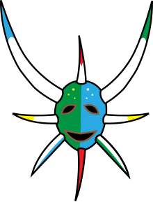 Vejigante mask.svg