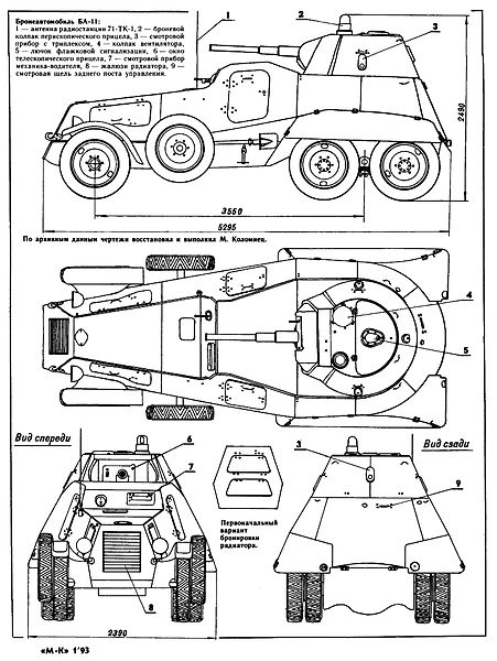 Файл:БА-11 Чертеж.jpg