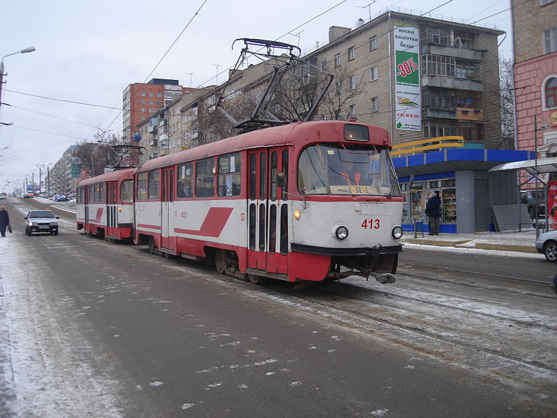 Файл:Татра Т3 на Горького.jpg