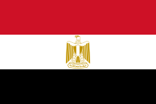 Flag of Egypt (1984). The colors were taken from the Flag of the Arab Revolt, which was the banner of the Egyptian Revolution of 1952. The black came from the Black Standard of Muhammad.