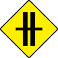 T-intersection with a major road