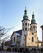 Iglesia de San Andrés, Cracovia, Polonia.