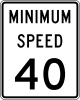 R2-4: Minimum speed limit