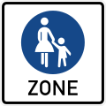 Pedestrian zone