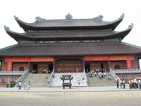 Bái Đính Temple is a complex of Mahayana Buddhist temples on Bai Dinh Mountain.