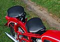 Rider and passenger dual saddles on a 1969 BMW motorcycle