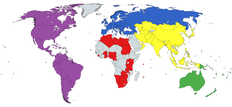 Файл:International Hockey Federation map.png