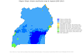 Image 27Uganda map of Köppen climate classification. (from Uganda)