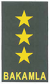 Laksamana madya Maritime Security Agency rank insignia