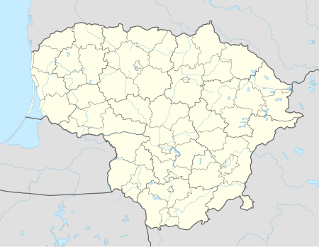 2016 A Lyga is located in Lithuania