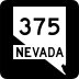 State Route 375 marker