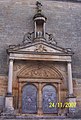 Entrance to the church