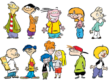 File:Ed, Edd n Eddy characters.png