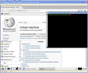 File:Microsoft Virtual PC 2007 Running Knoppix.jpg