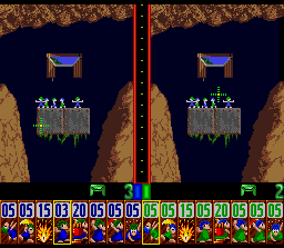 File:SNES Lemmings2Player.png