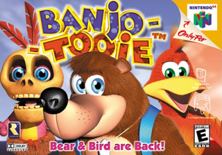 Banjo-Tooie North American boxart