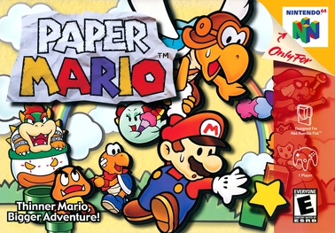 Paper Mario US cover art