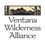 Logo of Ventana Wilderness Alliance showing mountains and trees