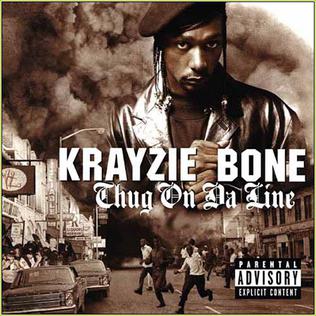 File:Krayzie Bone - Thug On Da Line (Front Cover).jpg