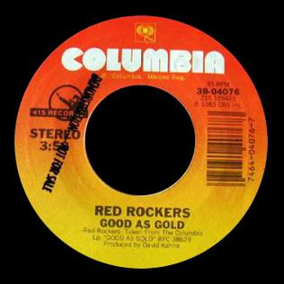 File:Red Rockers single Good As Gold.jpg