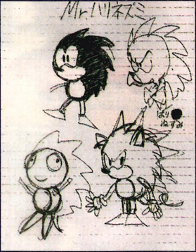 File:Mr. Hedgehog Ohshima concept art.png