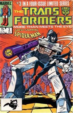 File:Transformers Marvel Comics Spider-Man vs. Megatron.jpg