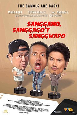 File:Sanggano, Sanggago’t Sanggwapo Theatrical release poster.jpg