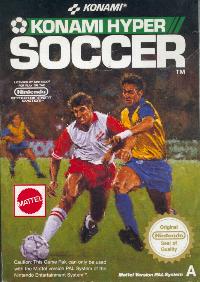 Konami Hyper Soccer box art.