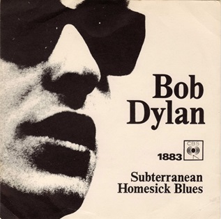 File:"Subterranean Homesick Blues" picture sleeve.jpg