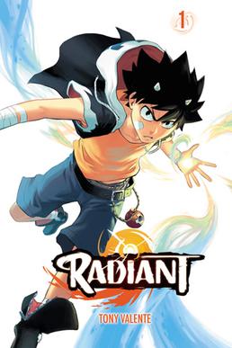 File:Cover art of the first volume of Radiant.jpg