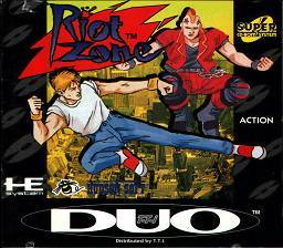 Front cover of Riot Zone.