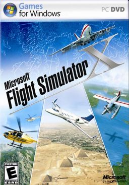 Flight Simulator X cover art