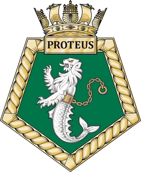 File:HMS Proteus Ships Badge.jpg