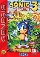 North American cover of Sonic the Hedgehog 3