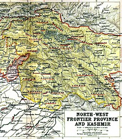 Map of Kashmir