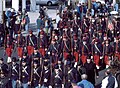 The 14th Brooklyn Co. E reenactment group at Remembrance Day in Gettysburg