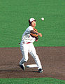 Troy University baseball player Shohei Fujita