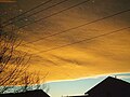 Chinook arch over Calgary, January 6, 2003