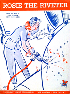 Cover of the published music to the 1942 song