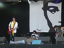 Fray with the Courteeners performing at the Oxegen 2008 festival