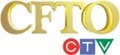 CFTO-TV's former logo (1998-2005). As of October 2005 logos with the stations' callsigns are no longer used on CTV stations; instead they all use the main CTV logo.