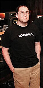 Finn at Bernie Grundman Mastering in Los Angeles, 2001