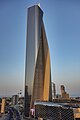 Al Hamra Tower, The tallest curved concrete skyscraper in the world.