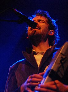 Dangerfield performing in Amsterdam, on 8 June 2008.